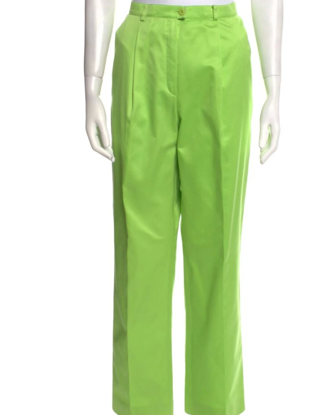 Escada  Straight Leg Pants  Green | Size: L fits like MEDIUM